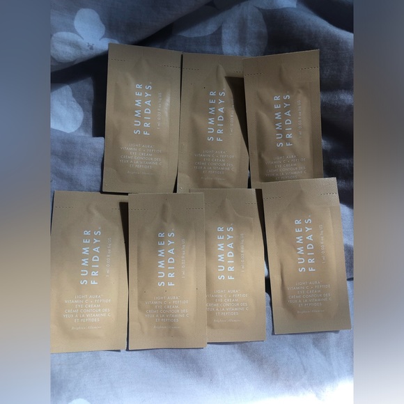 Summer fridays 7 x 1ml light aura vitamin c + peptide eye cream sample - Picture 1 of 4